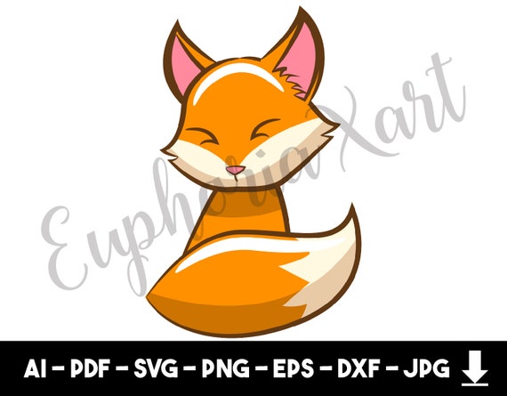 Download Fox Svg Fox Clipart Fox Cricut Fox Cartoon Baby Fox Svg Etsy