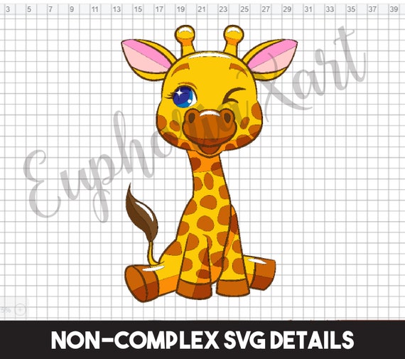 Download Giraffe Svg Giraffe Cricut Giraffe Clipart Giraffe Cartoon Etsy