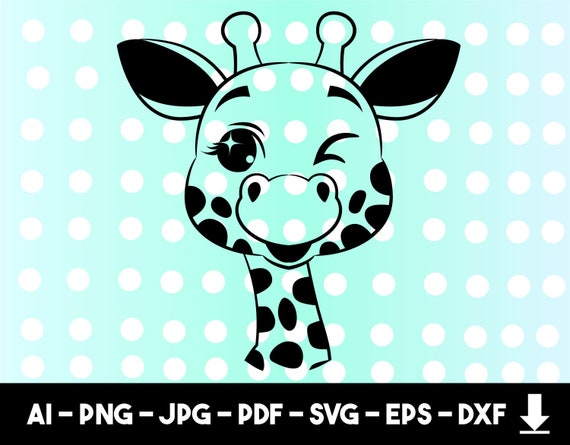 Download Giraffe svg giraffe clipart giraffe cut filegiraffe svg | Etsy