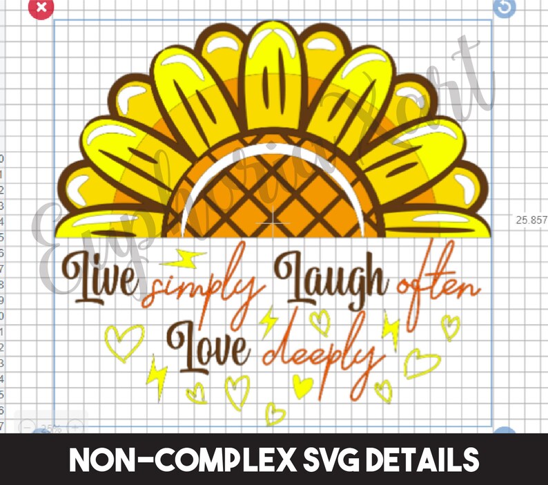 Free Free 159 Cricut Half Sunflower Svg SVG PNG EPS DXF File