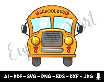 Bus Driver Cartoon Etsy Bus Driver Cartoon Etsy