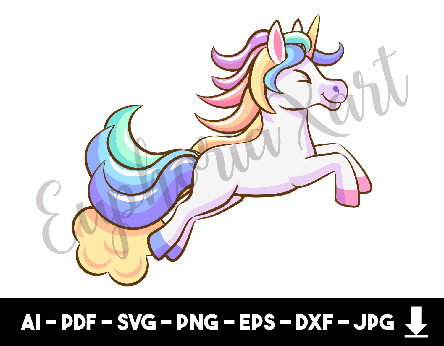 Download Baby Unicorn Svg Horse Svg Horse Clipart Unicorn Ears Svg Etsy