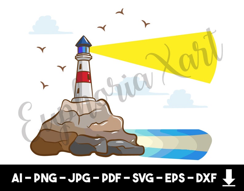 Download Lighthouse svg nautical svg lighthouse clipart light house | Etsy