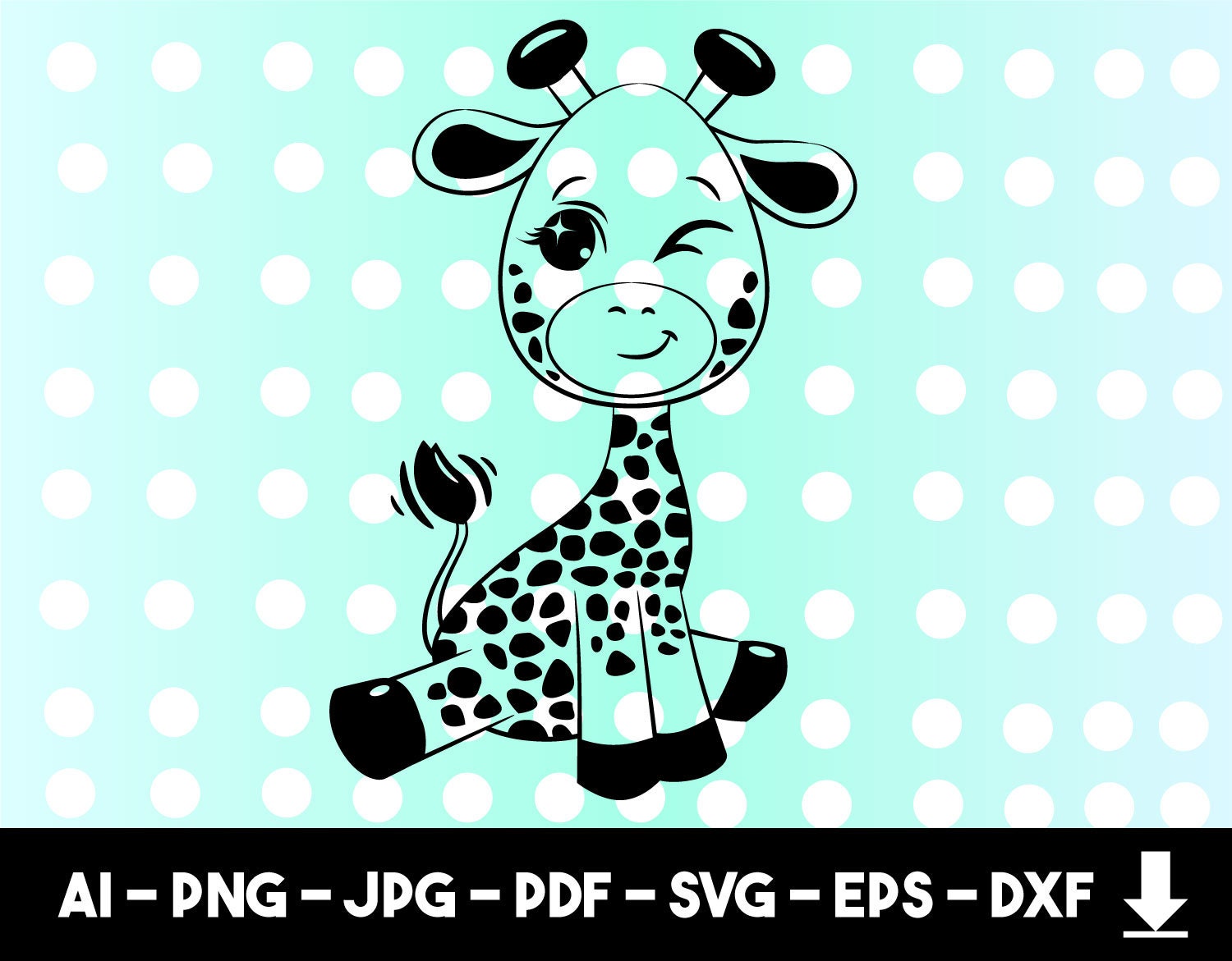 Baby Giraffe Svg Free 212 File For Free - vrogue.co