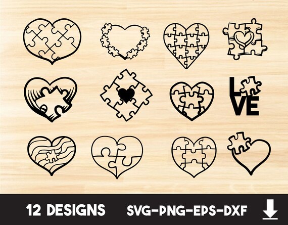 Free Free Heart Puzzle Svg 211 SVG PNG EPS DXF File