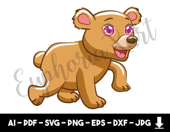 Download Baby Bear Svg Baby Bear Cricut Baby Bear Clipart Baby Bear Etsy