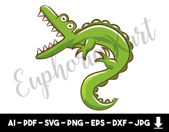 Crocodile svg reptile clipart alligator svg crocodile clipart crocodile cricut green monster reptile svg alligator clipart