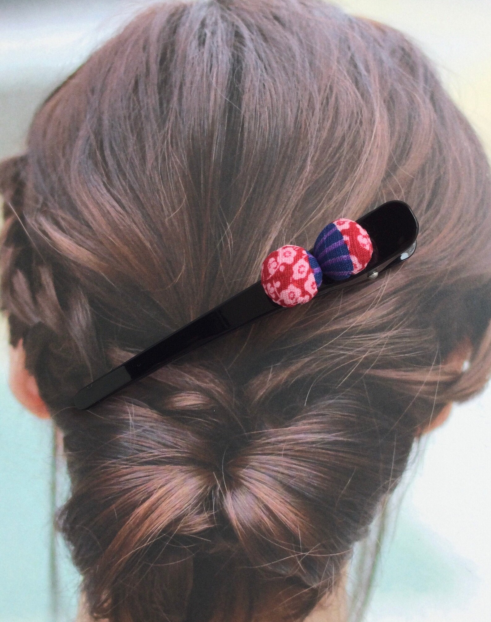 Japanese Hair ClipSakura Kimono Hair Clip Japanese Hair Etsy