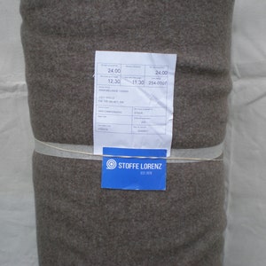 Tissu Walkloden vendu au mètre - coloris taupe