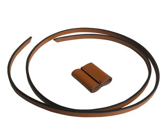 Vachetta Leather Strap for LV NeoNoe MM Handbag, Drawstring and Slider