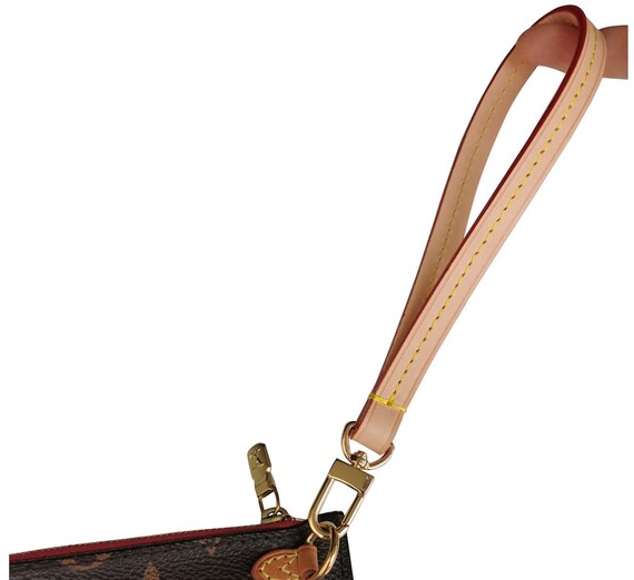 Vachetta Leather Strap for Neverfull Zip Pouch Pochette -  UK