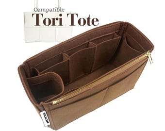 Organizer per borse Tori Tote compatibile, inserto in feltro, leggero, morbido e resistente, adatto per borse di tipo J