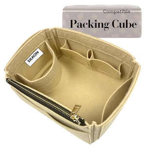 För [PACKING Cube Bag] Filtinsats (Typ JIA), Lätt Mjuk Robust, Organisera Designersväska, Håller Tygkassen i Form