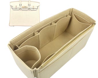 Birkin Compatible, 50 45 JPG 42 40 35 30 25 (Type JIA), Felt Purse Bag Organizer, Sturdy Organiser