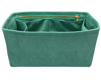Velvet Purse Insert (Type D1), Light Soft Sturdy, Organizer Designers Bag, Keep Tote Bag in Shape Fit