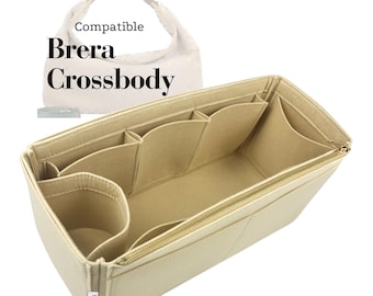 Compatible con el bolso cruzado Brera, Pequeño Mediano Grande Extra Grande XL, Organizador de fieltro para bolso tote, Ligero Resistente, Organizador (Tipo J)
