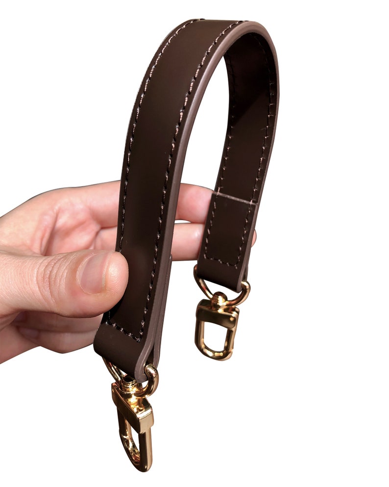 Leather Strap for Handbag With Golden Clasp Etsy