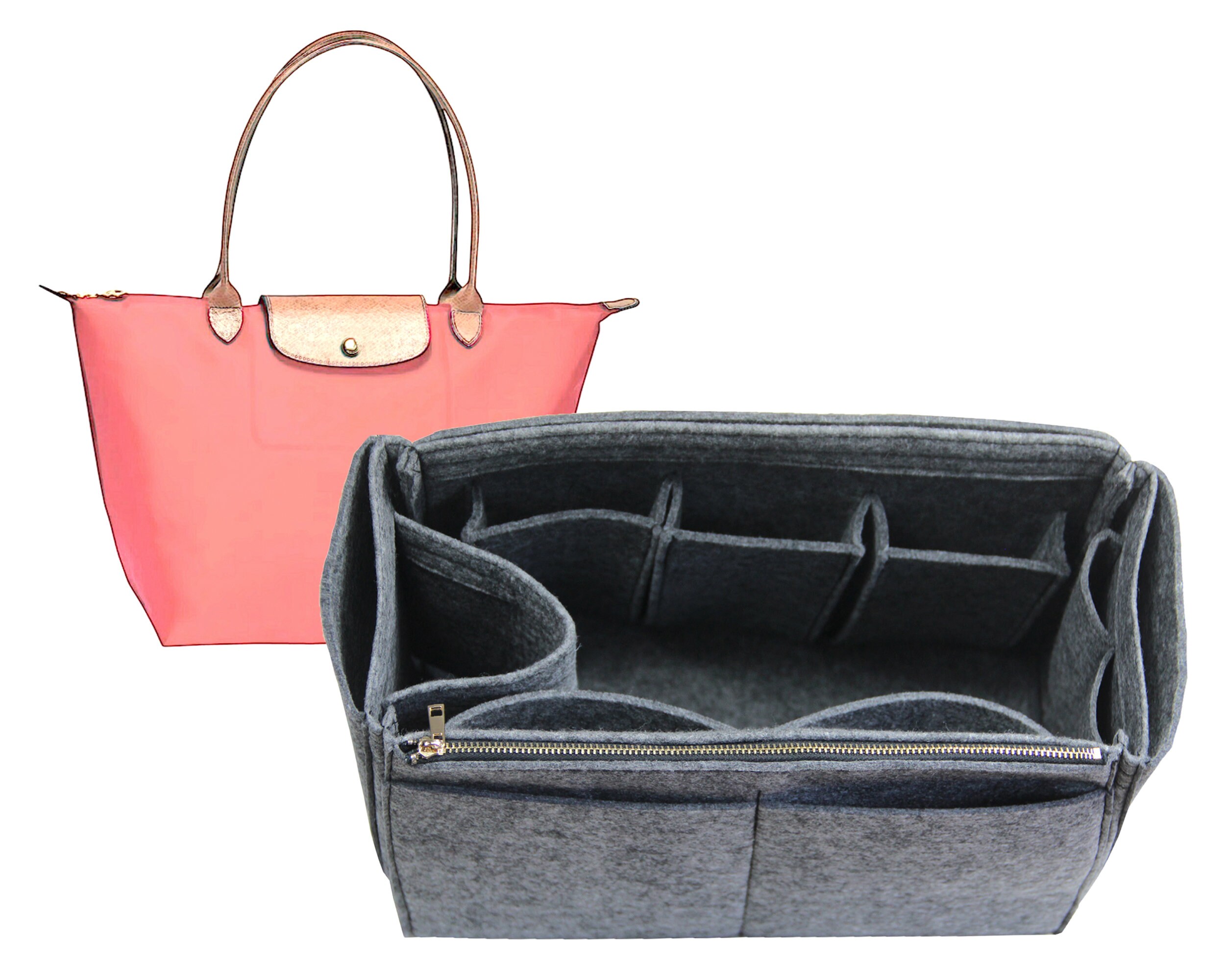 Bag Organizer for LV Delightful MM - Premium Felt (Handmade/20 Colors) :  Handmade Products 