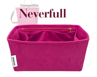 Compatible con Neverfull Bag, inserto de terciopelo para bolso (tipo D1), GM MM Pm BB Inside Out Large Medium Small, organizador para bolsos de diseñador, bolso Keep Tote