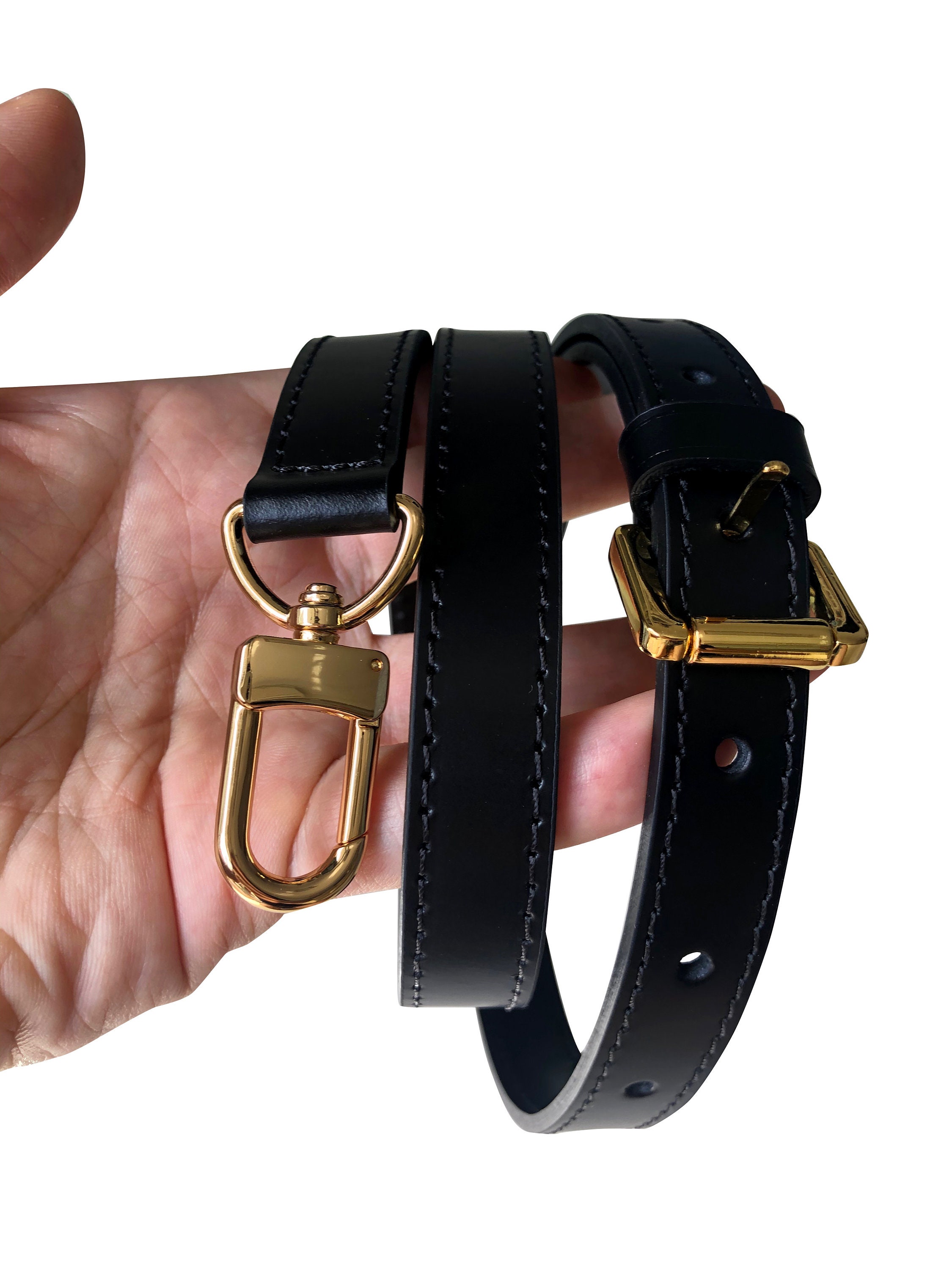 Leather Strap width 1.8cm Length Adjustable for Handbag 