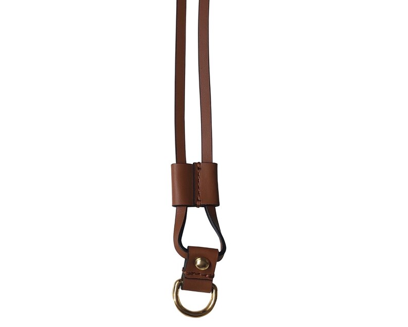 A Pair of Cinch Drawstrings, for LV Neverfull Handbag, Vachetta Leather Strap and Slider LV Light Brown