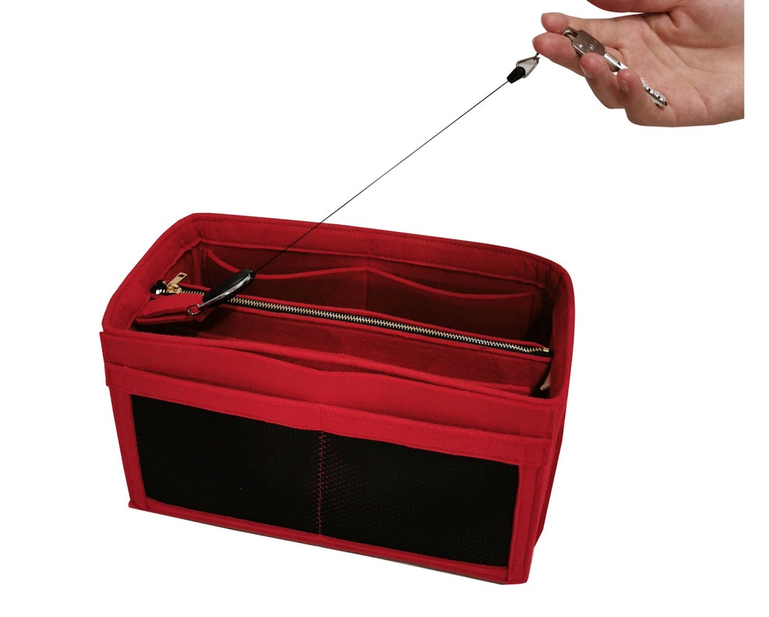 Felt Purse Insert type B WG, Light Sturdy, Organize Designers Bag, Keep Tote Bag in Shape Fit