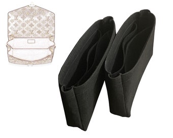 1 Pair of Pochette Metis Purse Insert (Type MT), Light Soft Sturdy, Organize Designers Bag, Keep Bag in Shape Fit