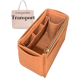 Kompatibel mit Transport Tote Bag, Large Medium Zip Top Carryall East West, Filzeinsatz Organizer, leicht weich robust, Form behalten (Typ J)