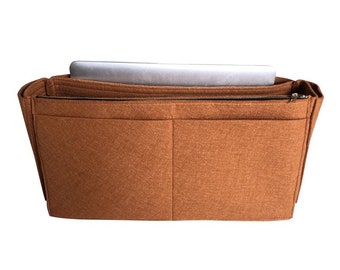 For [Sac Souple Bag] Felt Purse Insert (Type JIA), Light Soft Sturdy, Organize Designers Bag, Keep Tote Bag in Shape