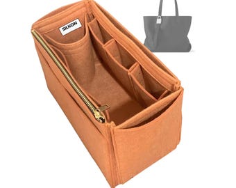 Low Key Cabas MM Compatible, Felt Bag Organizer Purse Insert, Light Sturdy, Organize Bag, Keep Tote Bag in Shape (Type JIA)