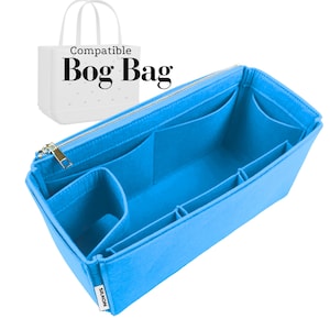 Compatible con Bog. Bag, Baby Bitty original grande, organizador de fieltro para bolso tote, ligero, suave y resistente, mantiene la forma, organizador de bolso (tipo J)