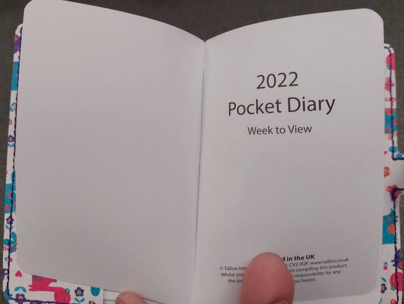 Diary 2024 A7, 2024 Diary, A7 Diary 2024, Pocket Size Diary, 2024 Diary