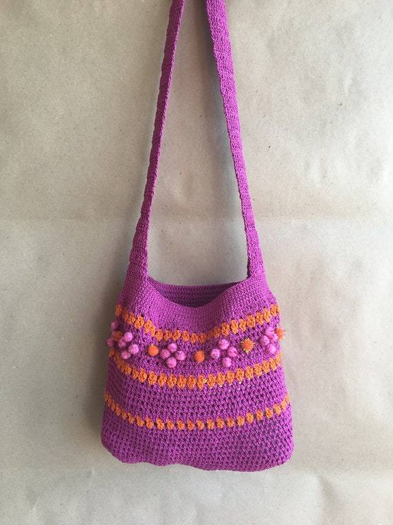 crochet cross bag