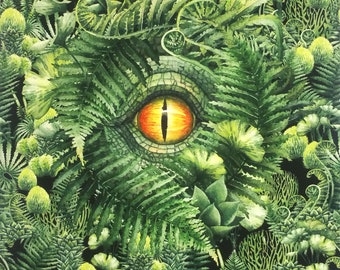 Dinosaurier Auge Etsy