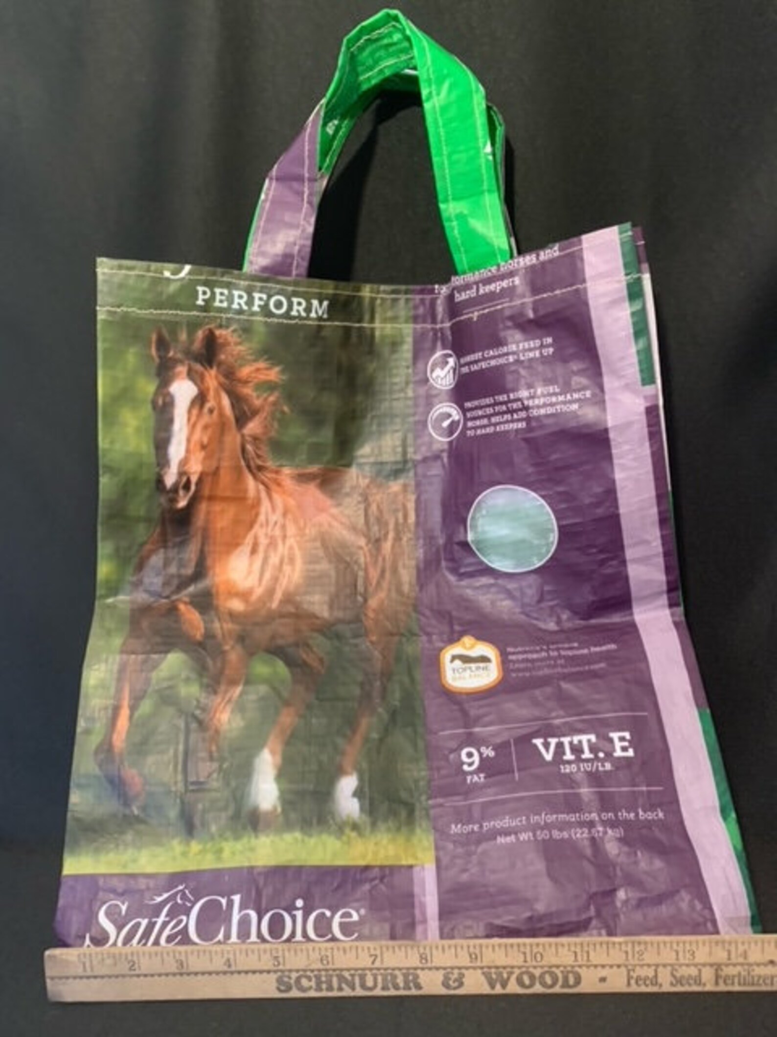 Upcycled Horse Feed Bag Tote Etsy