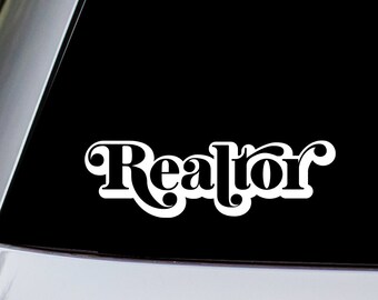 Realtor, Real Estate Agent Vinyl Decal
