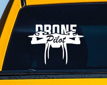 Drone Pilot Vinyl Decal