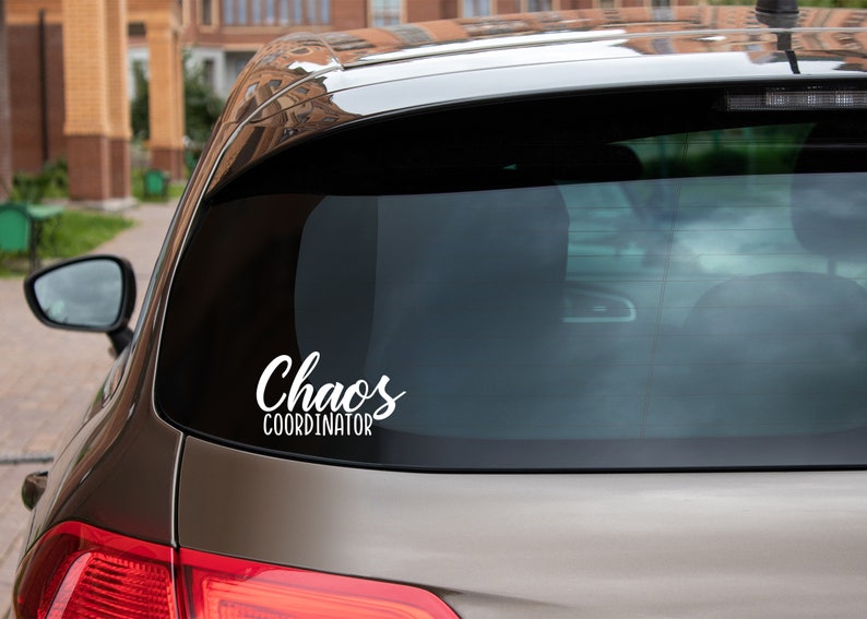 Chaos Coordinator Vinyl Decal