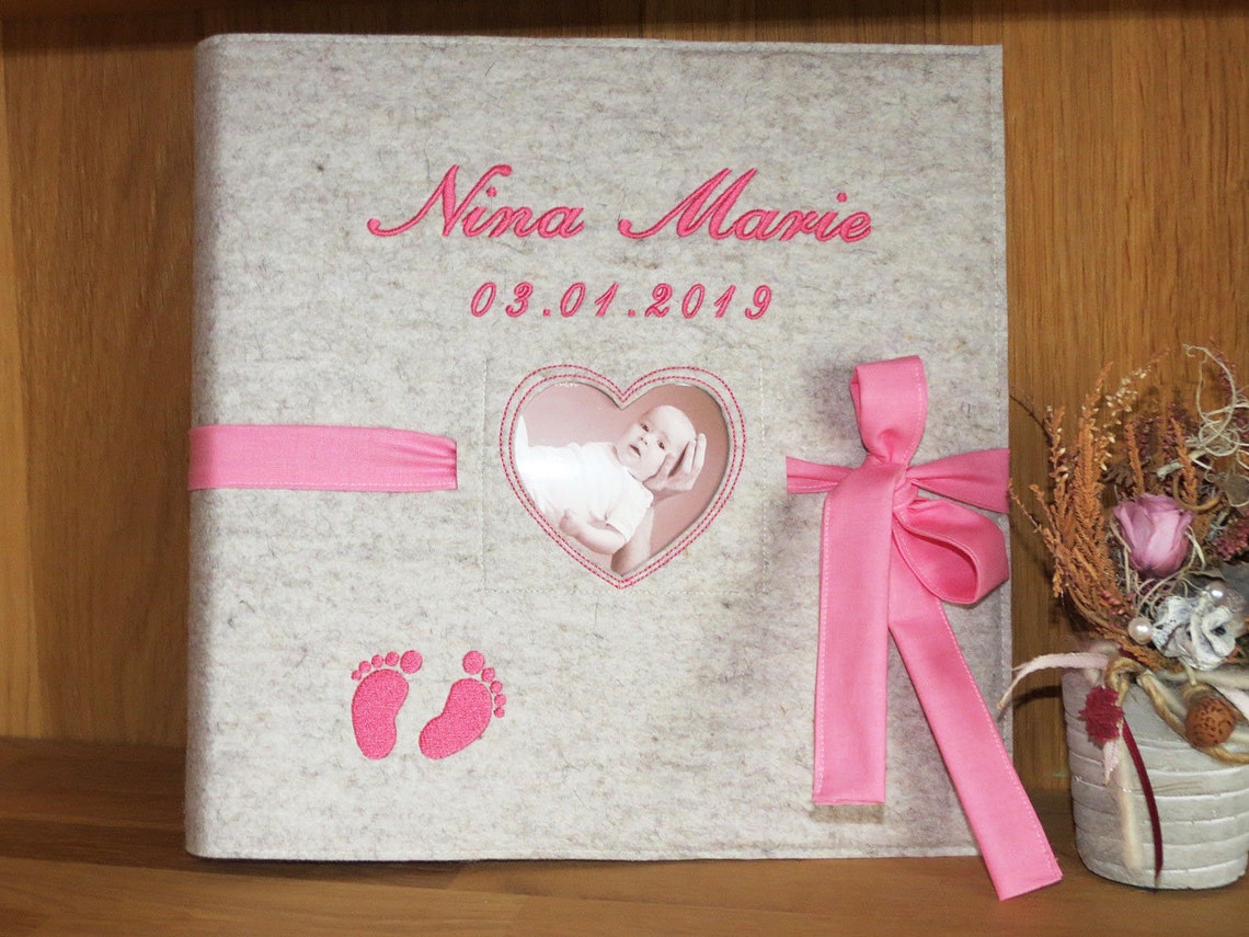 Babytagebuch XXL Babyalbum Name Etsy.de