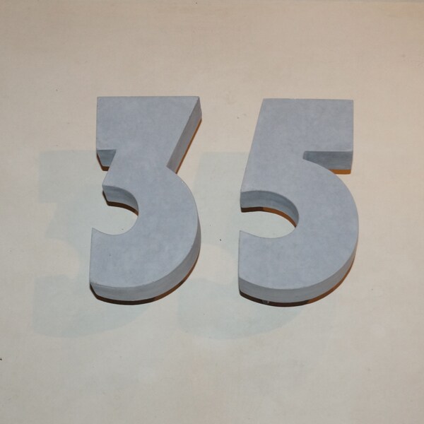 House number art-beton-design