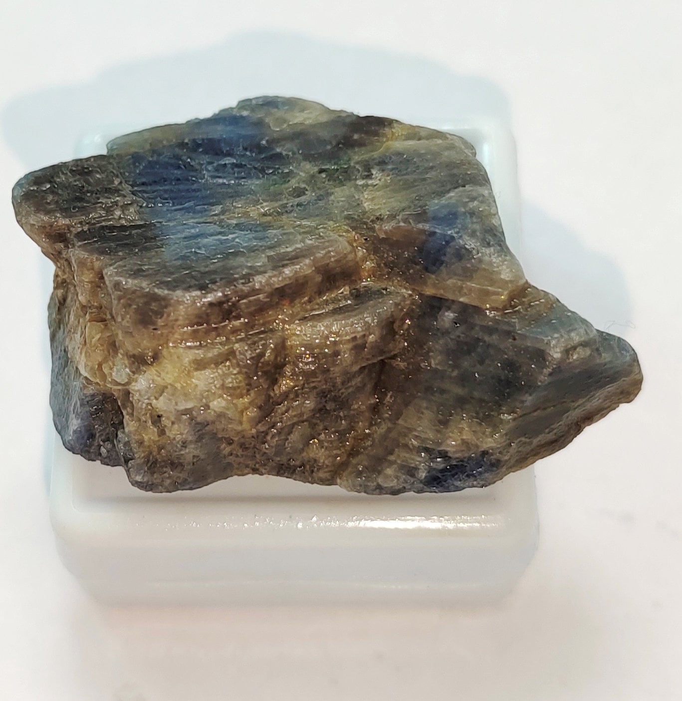 Natural African Blue Sapphire: Untreated Raw Loose Gemstone A66-2