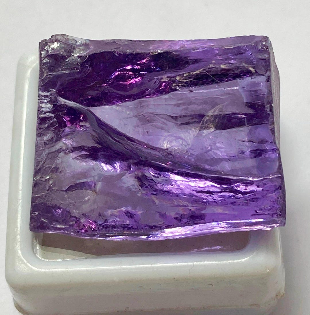 Natural Lavender Color Zircon Raw Rough Loose Gemstone H33-4 - Etsy