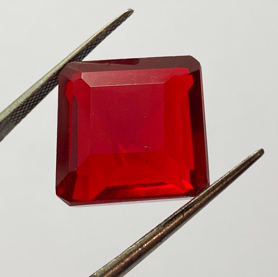 Red Ruby Beauty Beautifiul Red Ruby Mixed Cut Shape Loose Gemstone Y33-4 - Etsy