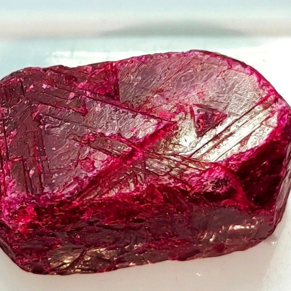 Natural Red Ruby African Rough Loose Gemstone Genuine Ruby Red African Rough Gemstone H33