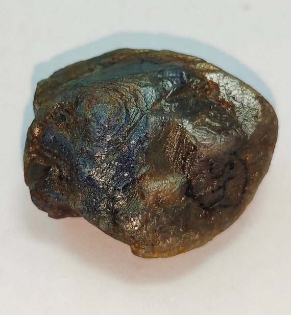 Natural African Blue Sapphire: Untreated Raw Loose Gemstone A66-2