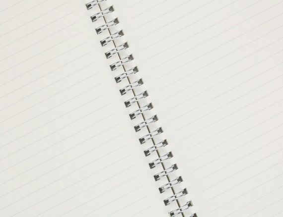 MILIKO TRANSPARENT HARDCOVER B5 10/" x 7.5/" SIZE SPIRAL ONE NOTEBOOK DOT GRID
