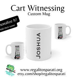 Cart Witnessing SMPW JW Gifts | Sticker