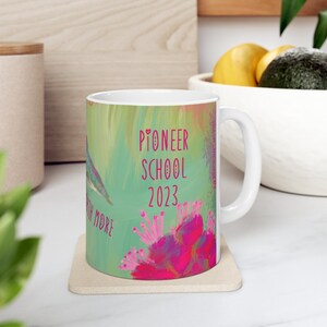 2023 Pioneer School Mugs JW Mugs JW Gifts Pss Mug Observe Intently Birds Of Heaven You Are Worth More Regalitos Para Ti Gift Shop zdjęcie 2