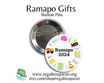 Custom Text Illustrated Construction JW Pins LDC Construction Servant Gifts Magnetic Button Add Crew or Project Location! Any Language =)