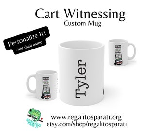 Pioneer School Mug PERSONALIZED Cart Witnessing Mug | Custom Pioneer Mugs Spanish JW Mugs  Jw Gifts SMPW Mug Baptism Gift Elder Gift Co Gift
